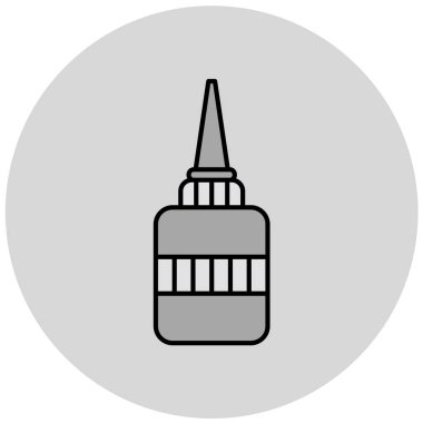 Yapıştırıcı. Web simgesi basit illüstrasyon