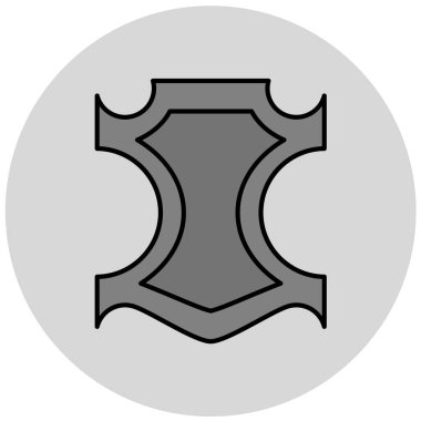 Basit bir simgenin vektör illüstrasyonu