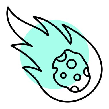 Dünya gezegeni. Basit resimleme