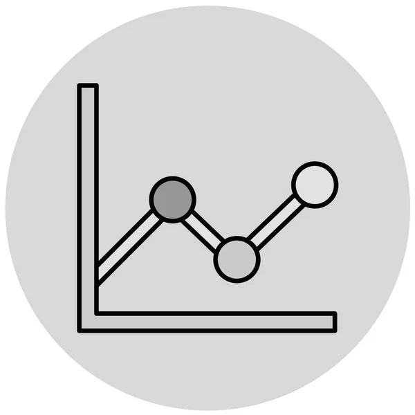 Gráfico Ícone Web Ilustração Simples —  Vetores de Stock