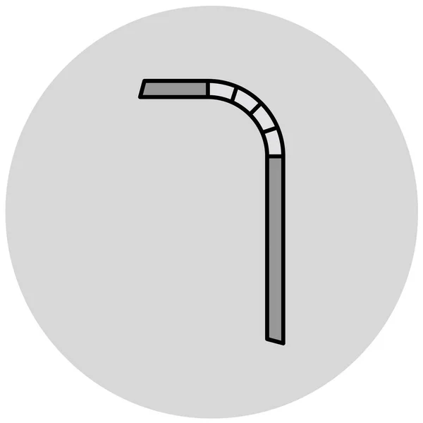 Icon Vector Illustration Grey Background — Stockvektor
