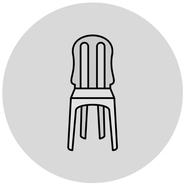 Векторная Иллюстрация Кресла — стоковый вектор