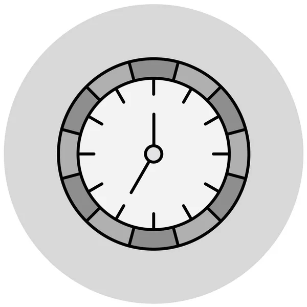 時計だ Webアイコンシンプルなイラスト — ストックベクタ