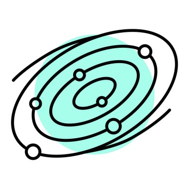 Moda biçimi izole edilmiş arkaplan simgesi