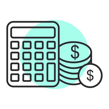 para simgesi vektör illüstrasyonu