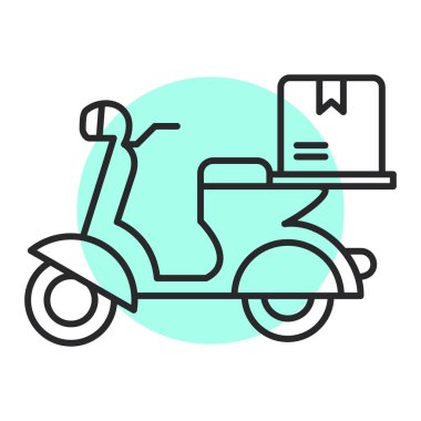 servis servis simgesi vektör illüstrasyon tasarımı