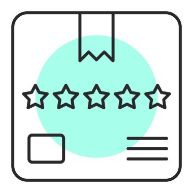 hediye simgesi vektör illüstrasyonu