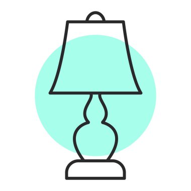 Lamba simgesinin vektör illüstrasyonu