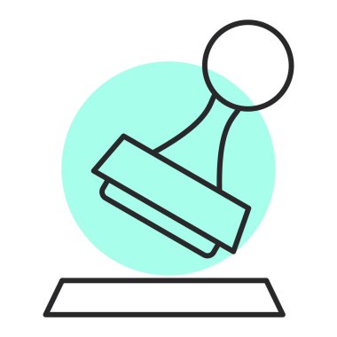 Dizüstü bilgisayarın izole edilmiş tek bir simgesinin vektör çizimi