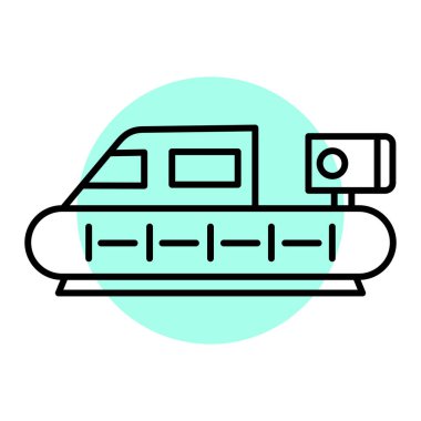 araba simgesi vektör illüstrasyonu