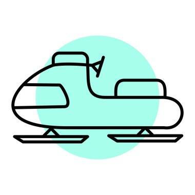 uçak ikonu vektör illüstrasyonu