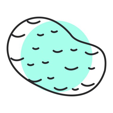 Dünya gezegeni. Basit resimleme