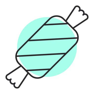 Şeker satırı simgesi, vektör çizim