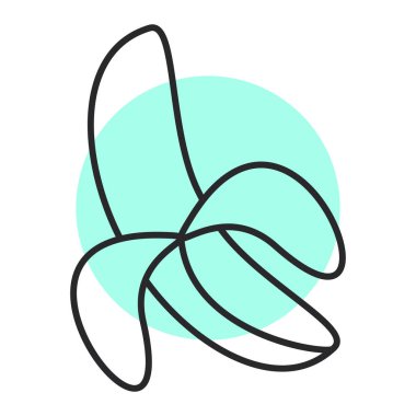 deniz kabuğu simgesi vektör illüstrasyon grafik tasarımı