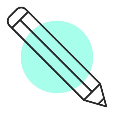 kalem simgesi vektör illüstrasyonu