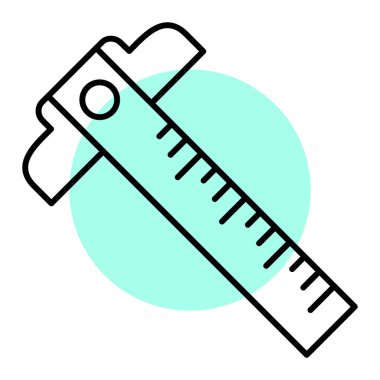 Hükümdar. Web simgesi basit illüstrasyon