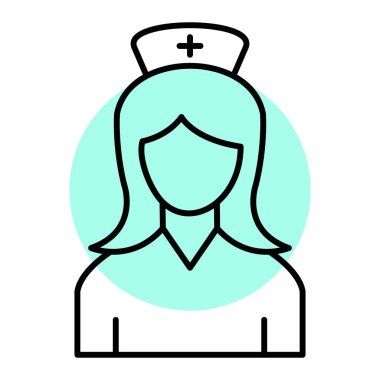 Hemşire Simgesi çizimi