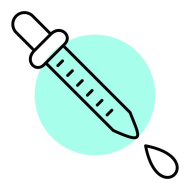 pipet simge vektör çizim