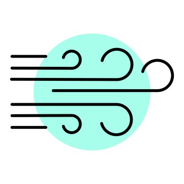 hava simgesi vektör illüstrasyonu