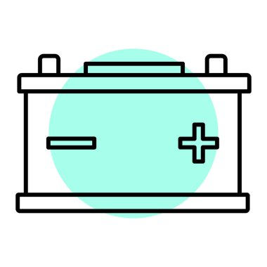 pil vektör illüstrasyonu