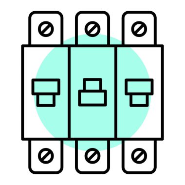 Modern b 'nin vektör illüstrasyonu eksik simgesi
