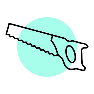 Çizgi film bıçağının vektör çizimi