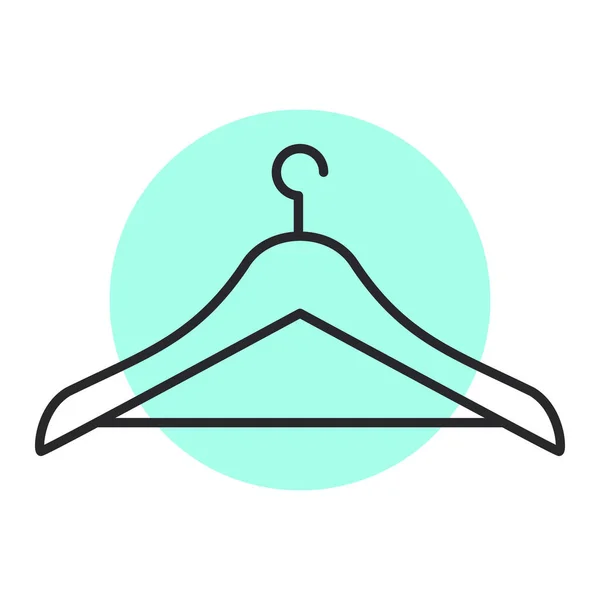 Hanger Pictogram Vector Illustratie — Stockvector