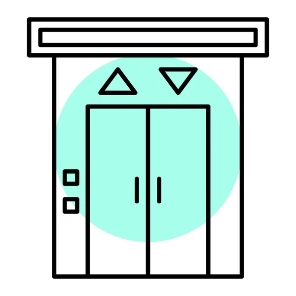 Okno Webová Ikona Jednoduchá Ilustrace — Stockový vektor