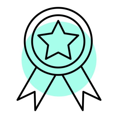 ödül simgesi vektör illüstrasyonu