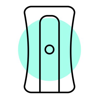 Modern b 'nin vektör illüstrasyonu eksik simgesi