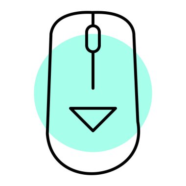 bilgisayar fare simgesi, vektör illüstrasyonu