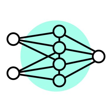 Molekül simgesi. Web için DNA vektör simgelerinin özet çizimi