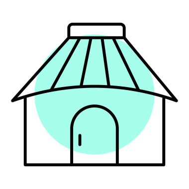 Bir depolama simgesinin vektör çizimi