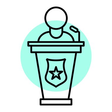 hoparlör vektör illüstrasyonu