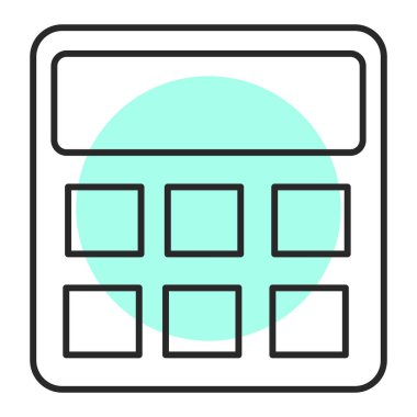 Modern ve ofis sembolünün vektör çizimi. Web için güzellik ve sağlık stoku simgesi koleksiyonu.