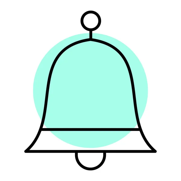 Bell Web Icon Simple Illustration — Stock Vector