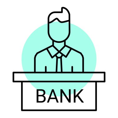 Elinde kutu olan bir iş adamı.