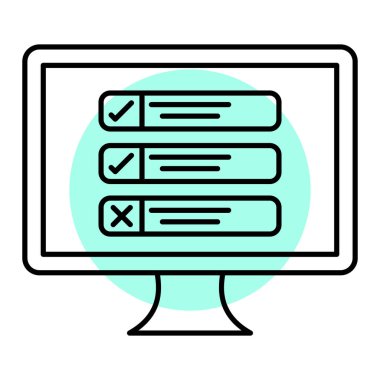 Gelişim için web tasarım simgesi. vektör illüstrasyonu