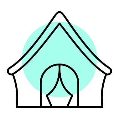 ev simgesi vektör illüstrasyonu