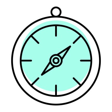 Pusula simgesi vektör resimlemesi