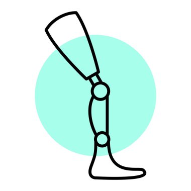 Modern simgenin vektör illüstrasyonu