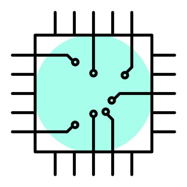 seo modern simgesinin vektör illüstrasyonu