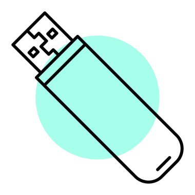 Usb Flash. Basit tasarım