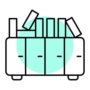 arşiv vektörü renk simgesi