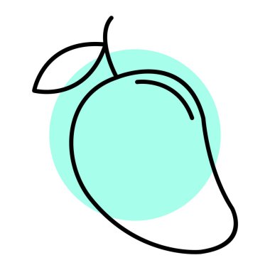 elma ikonu vektör illüstrasyon grafik tasarımı