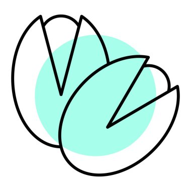 Pasta çizelgesi. Basit resimleme