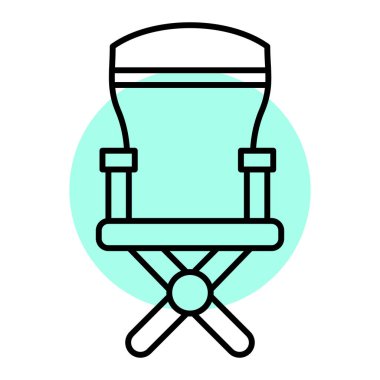 sandalye simgesi çizimi