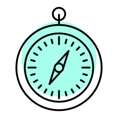 Pusula simgesi vektör resimlemesi