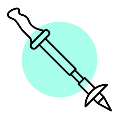 Modern b 'nin vektör illüstrasyonu eksik simgesi