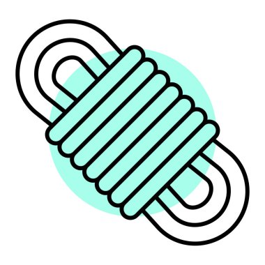 Bir el çizimi karalama simgesinin vektör çizimi